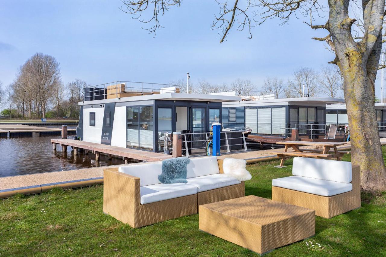 Welcome In - Houseboat Agua Dolce Met Tuin, Paviljoenwei 4, Sneek - Offingawier Εξωτερικό φωτογραφία