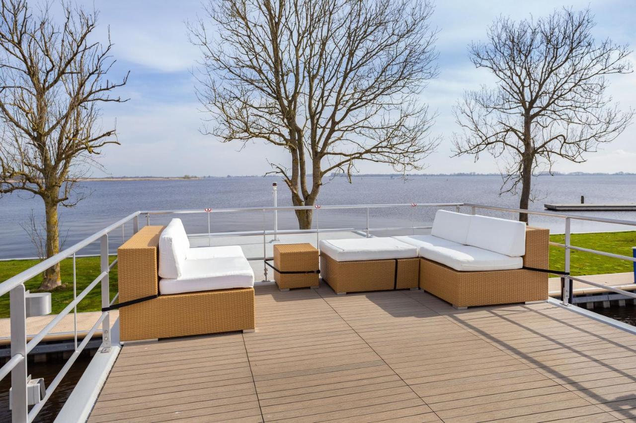 Welcome In - Houseboat Agua Dolce Met Tuin, Paviljoenwei 4, Sneek - Offingawier Εξωτερικό φωτογραφία